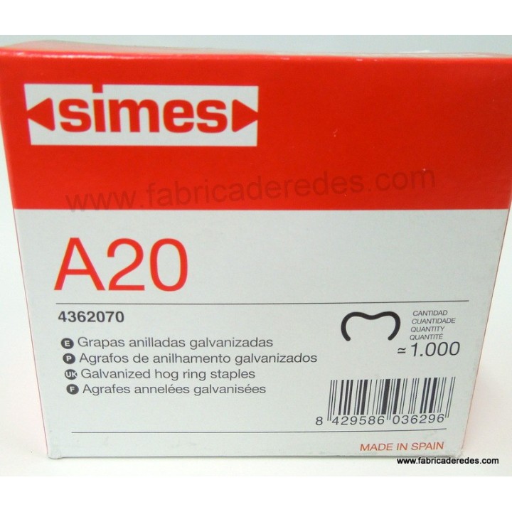 Plasticized green staple A18