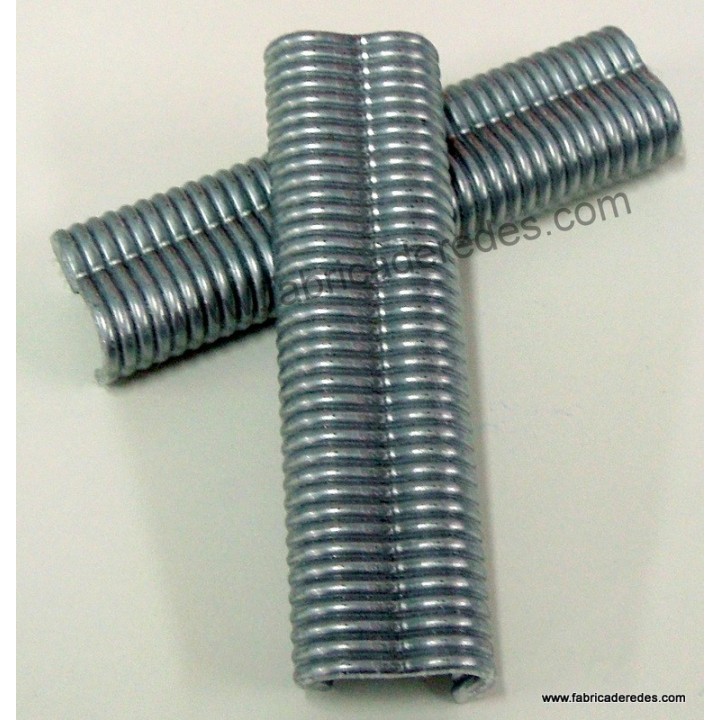 Heftklammer Schmelze grün A18