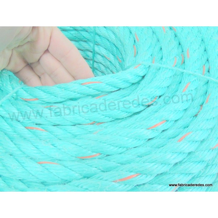 Cuerda polysteel 16mm x 200 mts
