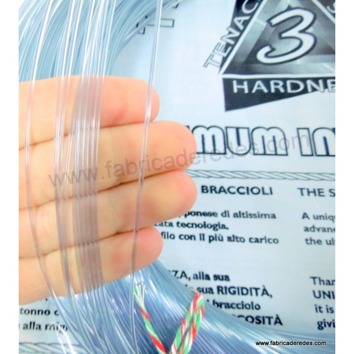 Triple forza 133mm x 1000 metros Monofilamento asso