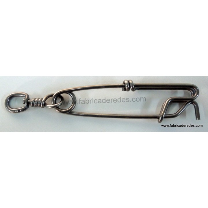 Mosqueton inox con giratorio 3.5x125 + S/S SBL