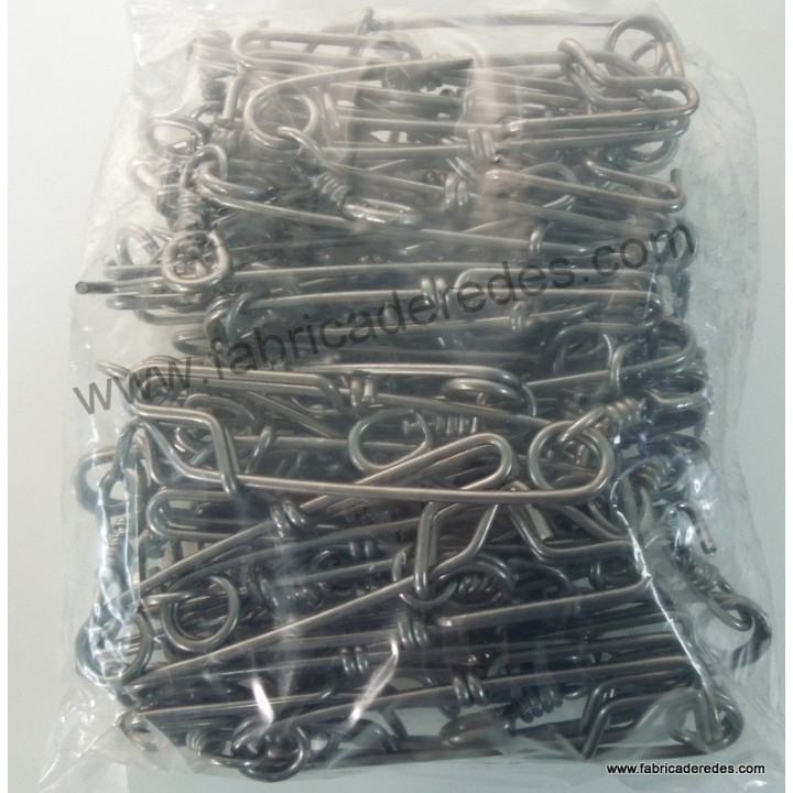 Mosqueton inox con giratorio 3.5x125 + S/S SBL