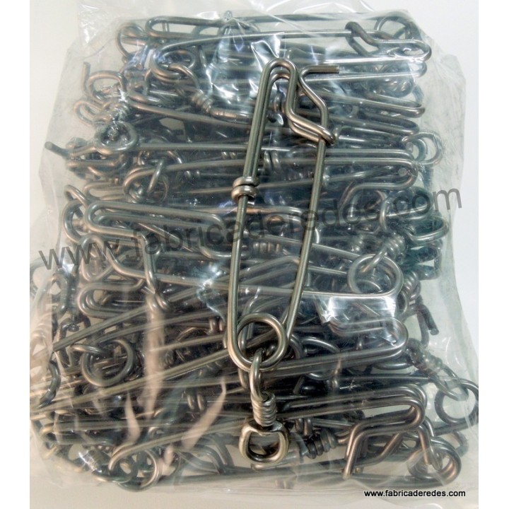 Mosqueton inox con giratorio 3.5x125 + S/S SBL