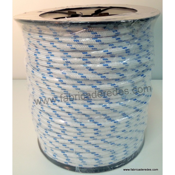 Cabo flotante 10mm Blanco-azul
