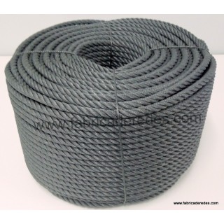 Cuerda polietileno 12mm x 200mts gris