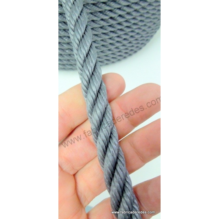 Cuerda polietileno 12mm x 200mts gris