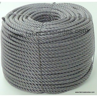 Cuerda polietileno 14mm x 200mts Gris