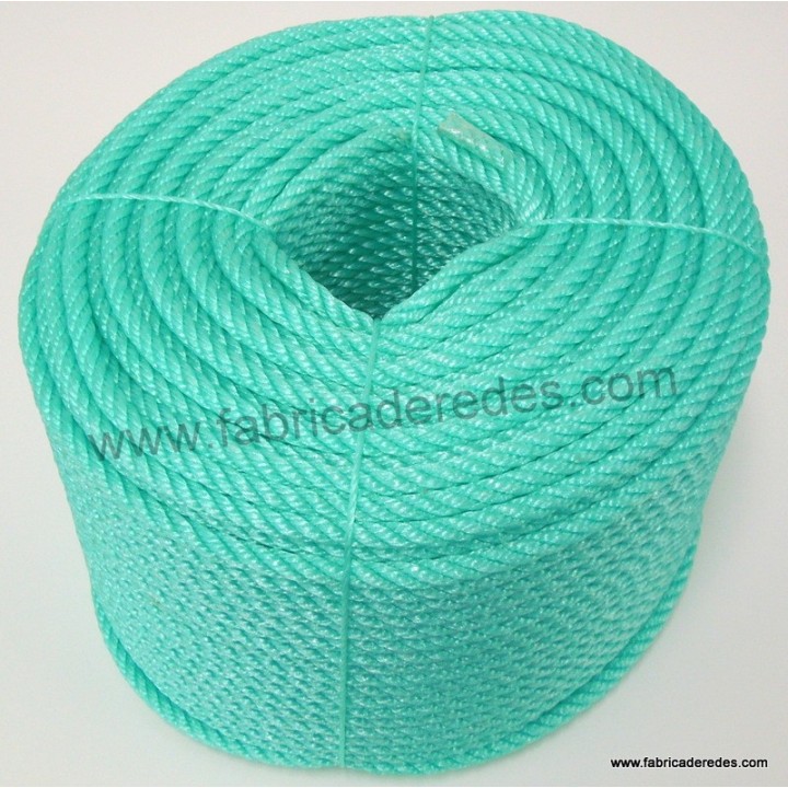Cuerda polietileno 10mm x 200mts verde
