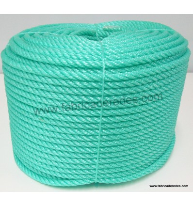10mm polyethylene rope in rolls of 200 meters green