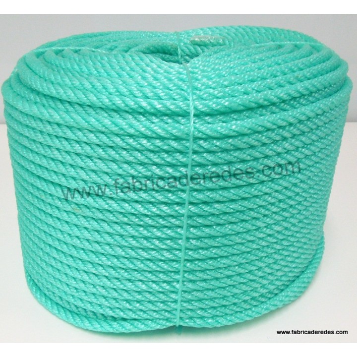 Cuerda polietileno 10mm x 200mts verde