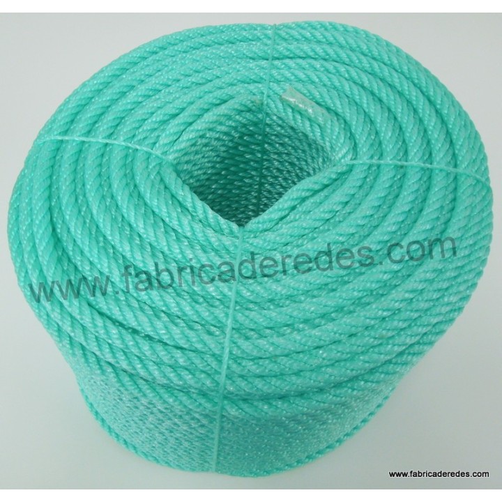 Cuerda polietileno 10mm x 200mts verde