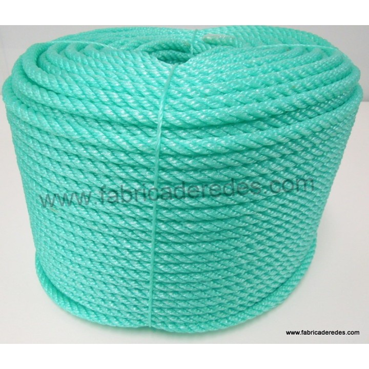 Cuerda polietileno 10mm x 200mts verde