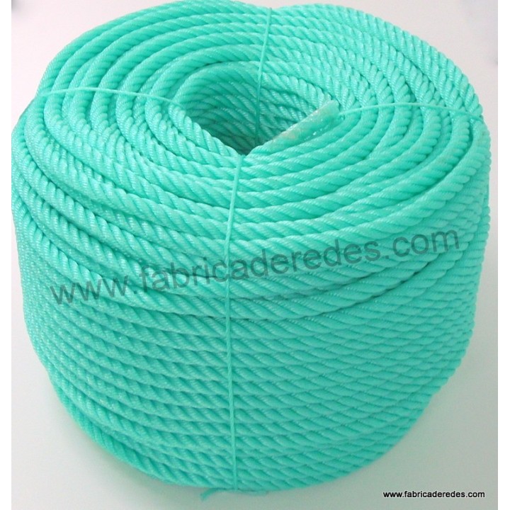 Cuerda polietileno 14mm x 200mts verde