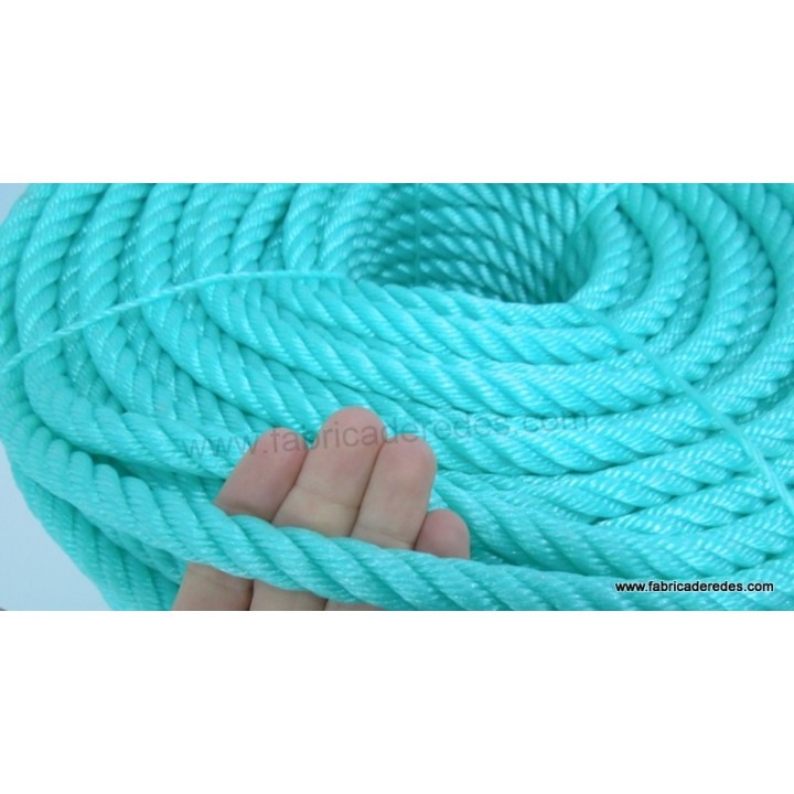 Cuerda polietileno 14mm x 200mts verde