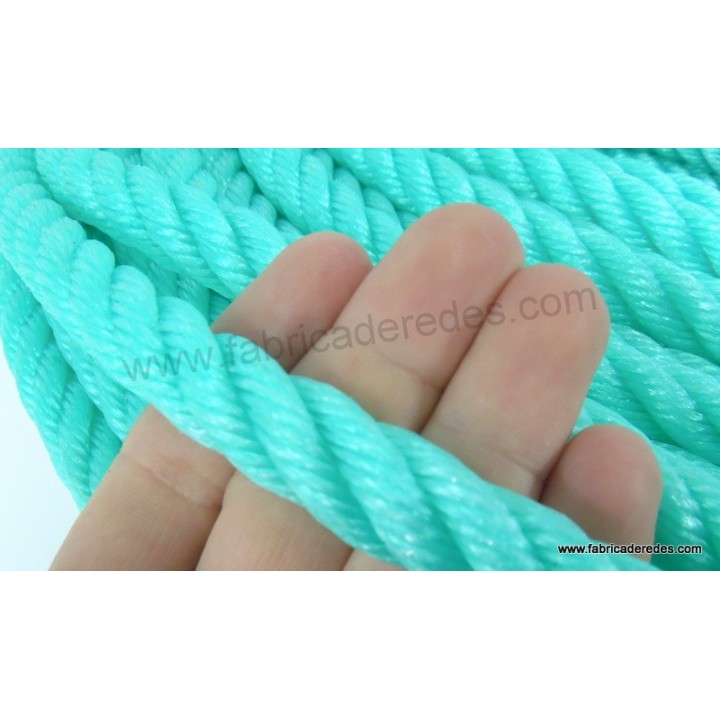 Cuerda polietileno 14mm x 200mts verde