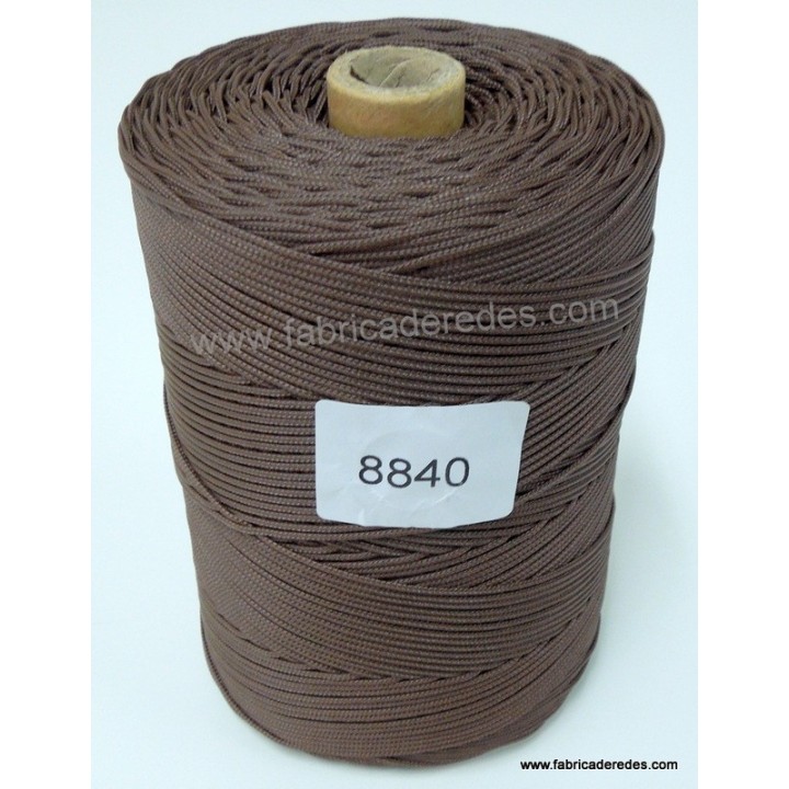 Nylon trenzado 8840 Marrón