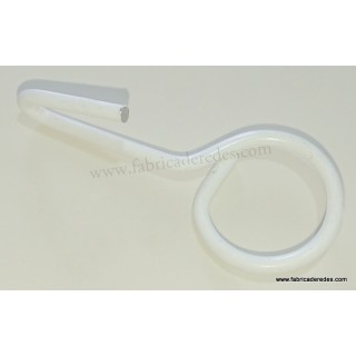 Gancho alambre plástico