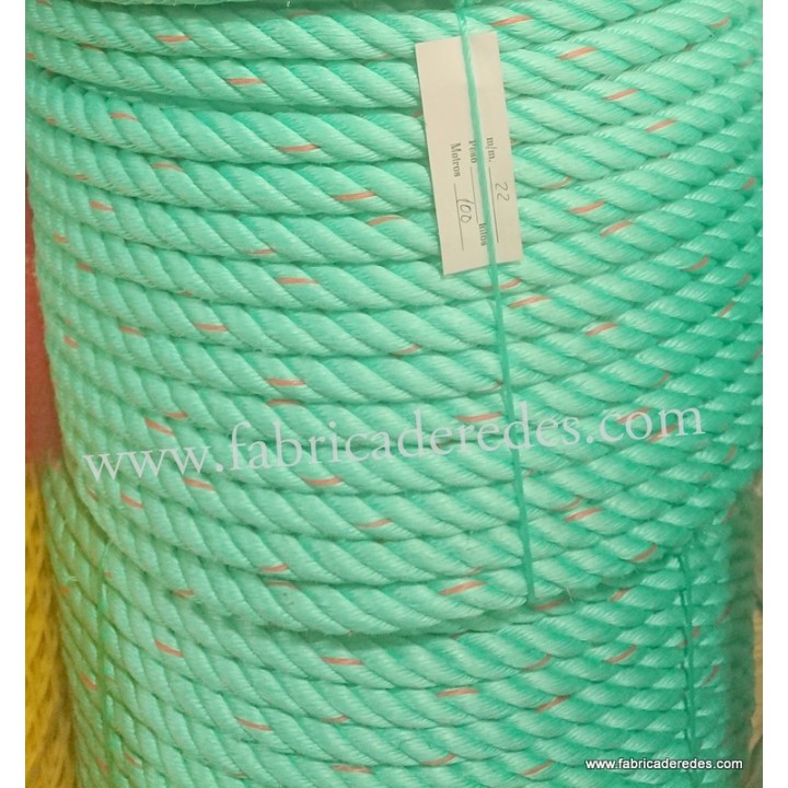 Cuerda polysteel 7mm x 200 mts