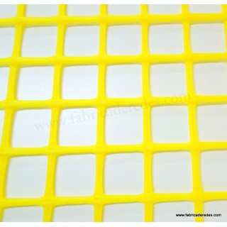 Malla plástica cuadrada Amarilla 3cm x 3cm 750 gramos