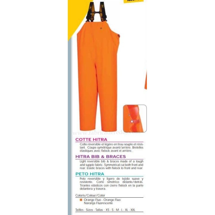 Pantalon Peto hitra naranja fluo guy cotten