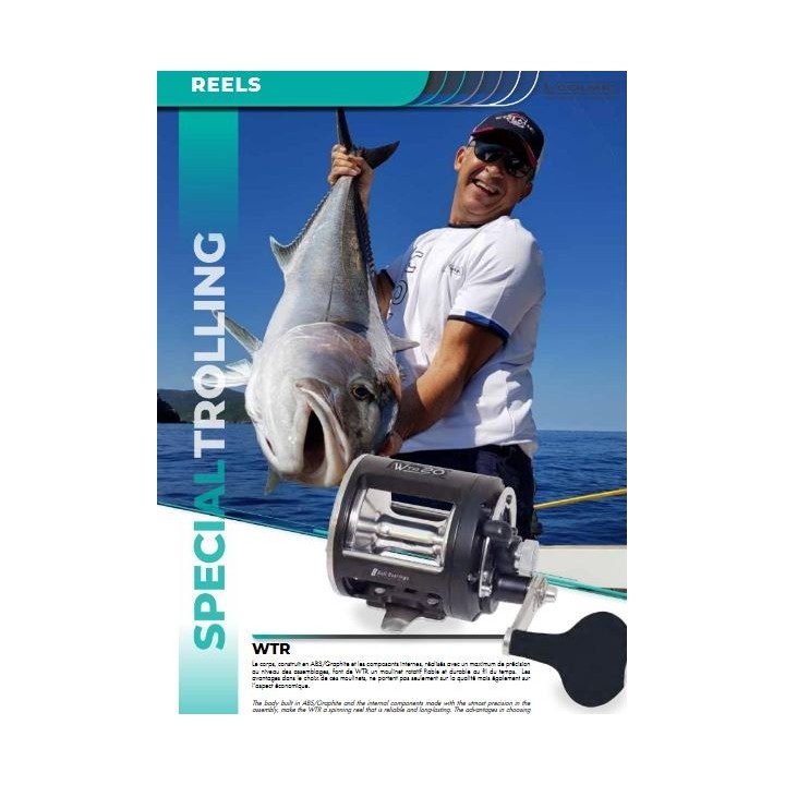 Moulinet Wtr 20- 25 colmic (8bb- 25 lb)