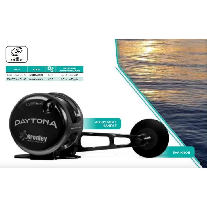 MOULINET daytona DL 20- DL 40 Colmic (9+2)