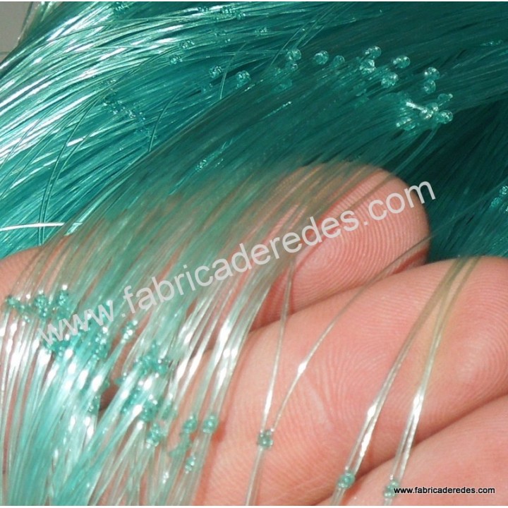 Rete da pesca per tonno e palamita in 200 maglie e filo da 0,40 mm