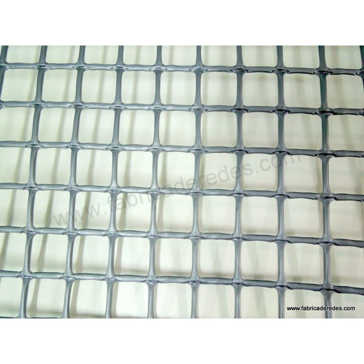 Square mesh Gray silver 3cm x 3cm 650 grams