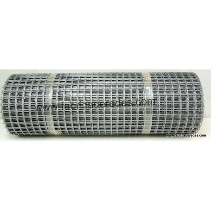 Maglia quadrata Grigio argento 3cm x 3cm 650 grammi