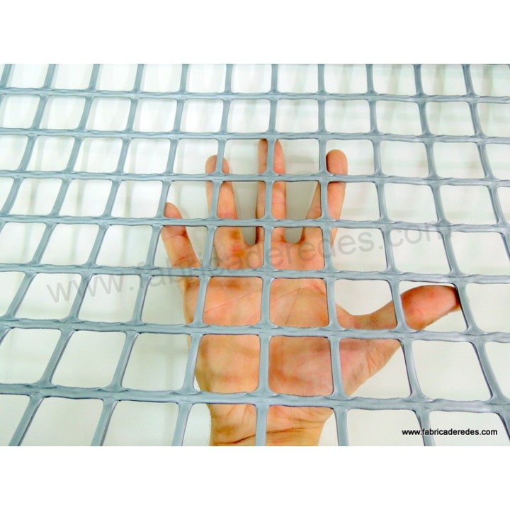 Filet carré gris argent 3cm x 3cm 650 grammes