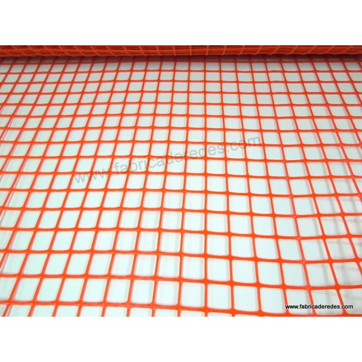 Malla cuadrada NARANJA 3cm x 3cm 450 gramos