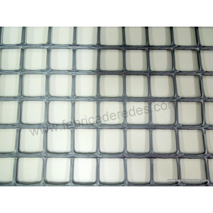 Malla cuadrada GRIS 2,5cm x 2,5cm 560 gramos