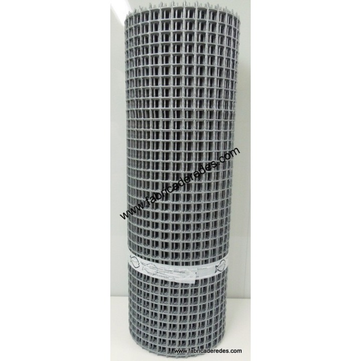 Malla cuadrada GRIS 2,5cm x 2,5cm 560 gramos