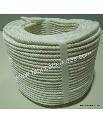 Cuerdas de nylon trenzado y a 4 cabos para náutica