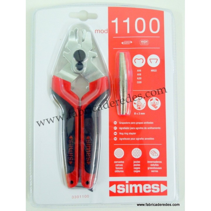 Grapadora cercados mod 1100 A16 / A18 / A20 / Ω20 / HR22.