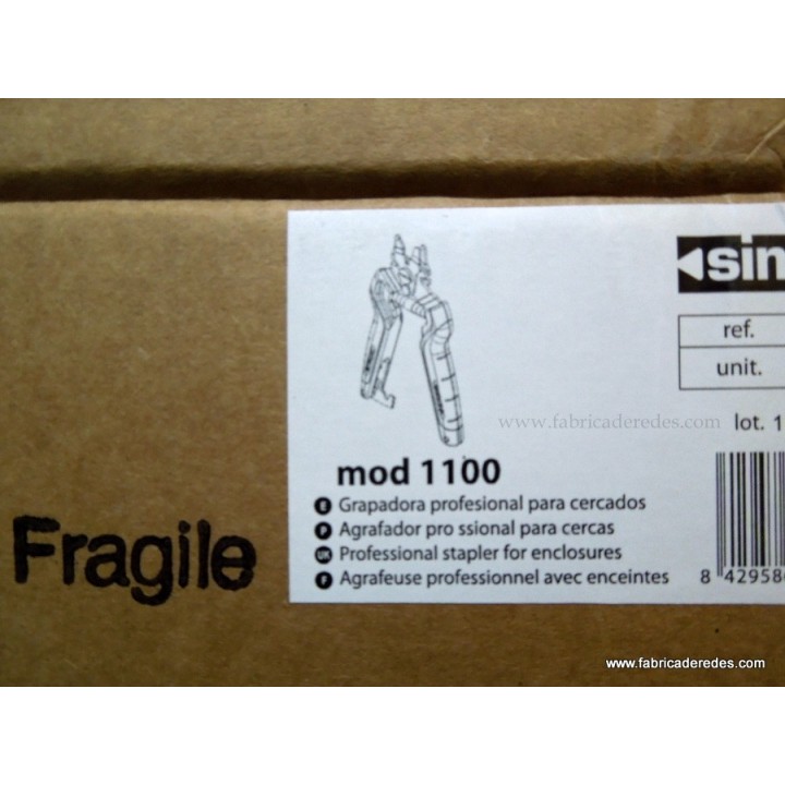Grapadora cercados mod 1100 A16 / A18 / A20 / Ω20 / HR22.