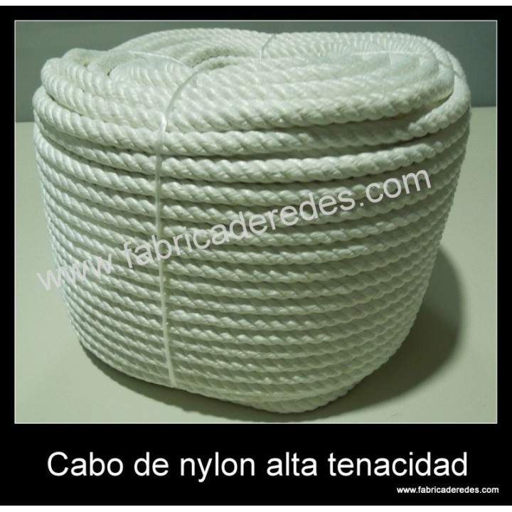 Nylonseil mit 4 hochfesten Enden von 6 mm bis 60 mm