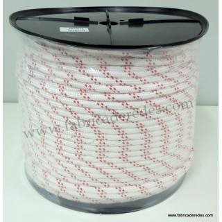 Cabo flotante 8mm Blanco-rojo