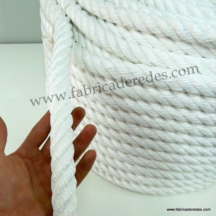 Nylon rope with 4 high tenacity ends from 6mm to 60mm