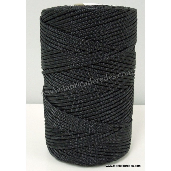 Nylon trenzado 4840/3 (Trencilla) Negra
