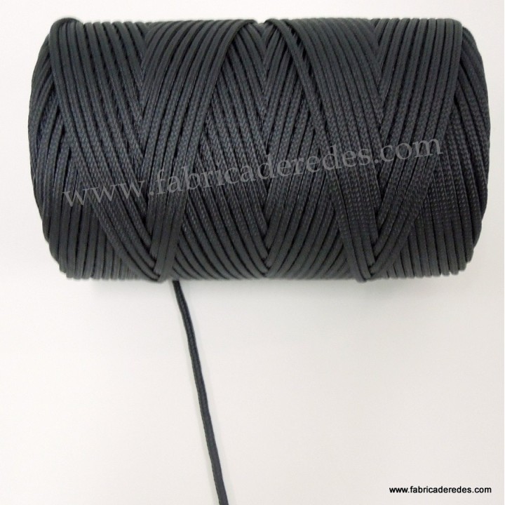 Nylon trenzado 4840/3 (Trencilla) Negra