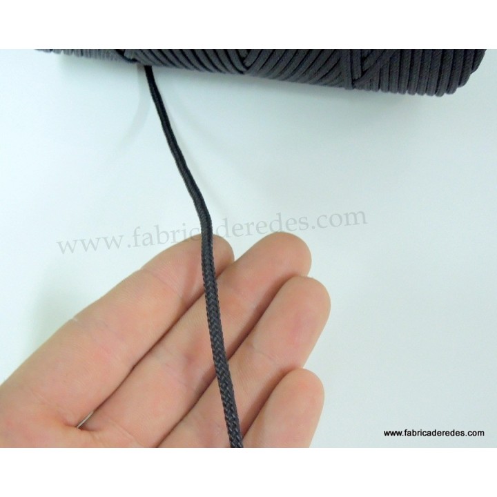 Nylon trenzado 4840/3 (Trencilla) Negra