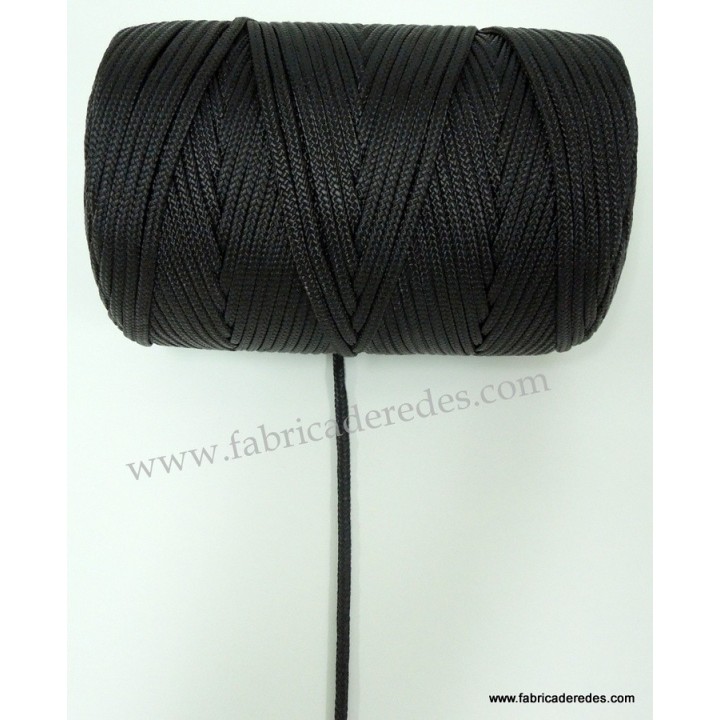 Nylon trenzado 4840/4 (Trencilla) Negra