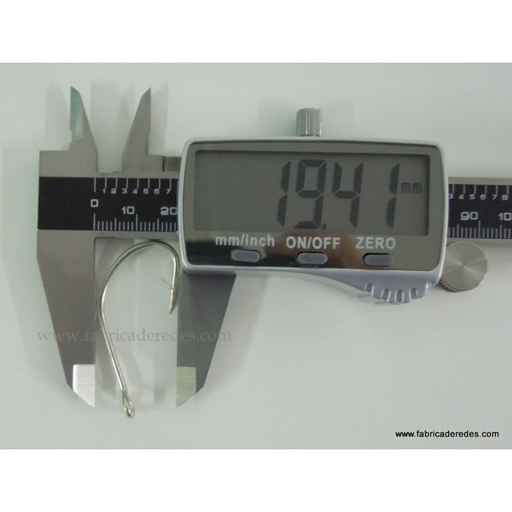 Anzuelo anilla torcido 4/0