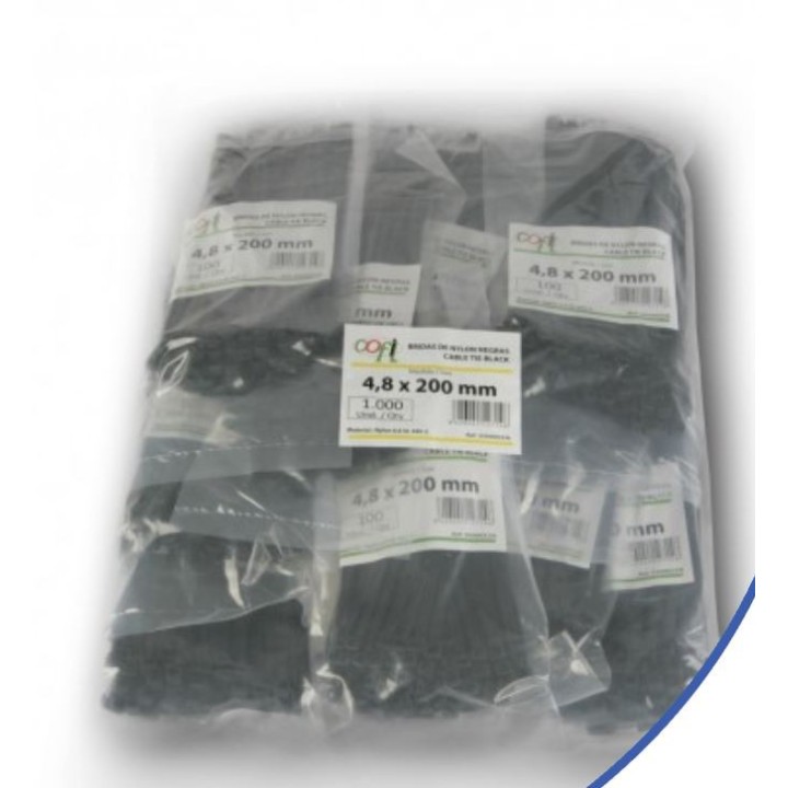 Brida nylon 6.6 medidas varias