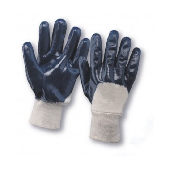 Guante Nitrilo Profesional Alta Resistencia Puño Elástico