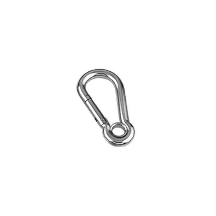 Mosquetón bombero con ojo Inoxidable