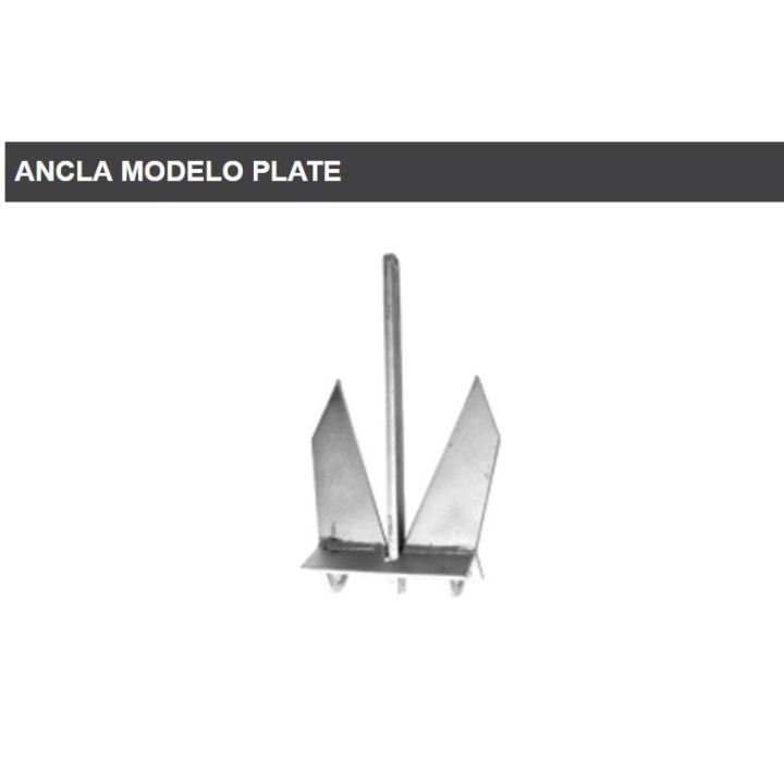 Ancla modelo plate
