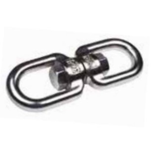 Giratorio doble ojo inoxidable