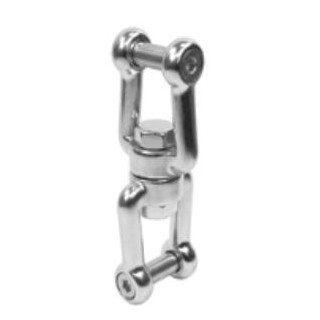 Sacavueltas doble grillete ALLEN inox 316 AISI